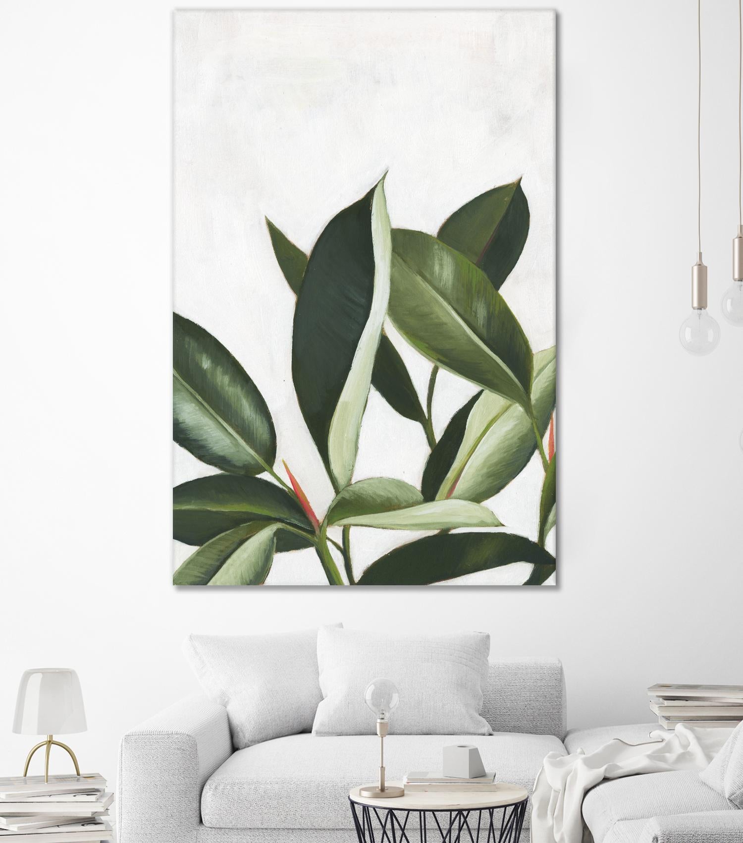 Pura Vida IV by Grace Popp on GIANT ART - green coastal & tropical abstract