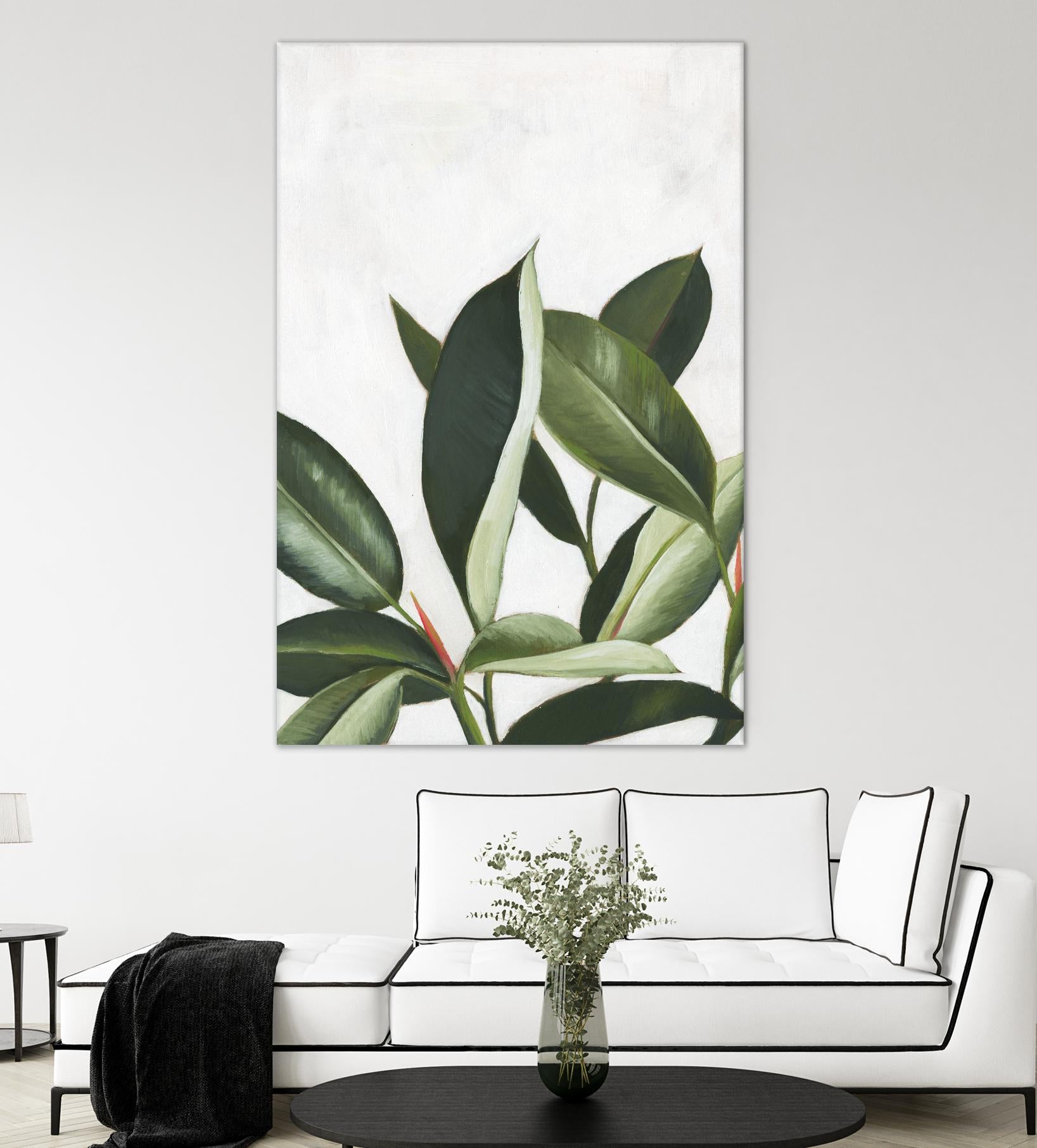 Pura Vida IV by Grace Popp on GIANT ART - green coastal & tropical abstract