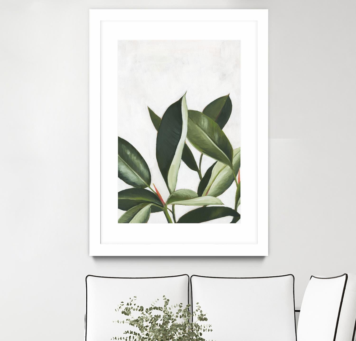 Pura Vida IV by Grace Popp on GIANT ART - green coastal & tropical abstract