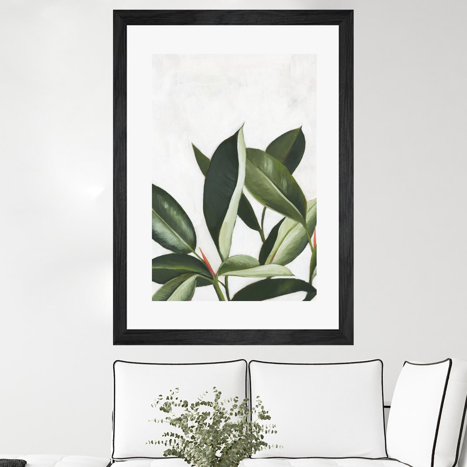 Pura Vida IV by Grace Popp on GIANT ART - green coastal & tropical abstract