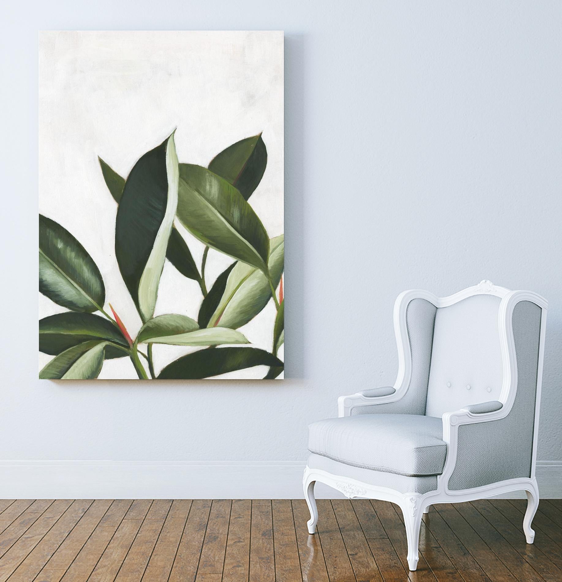 Pura Vida IV by Grace Popp on GIANT ART - green coastal & tropical abstract