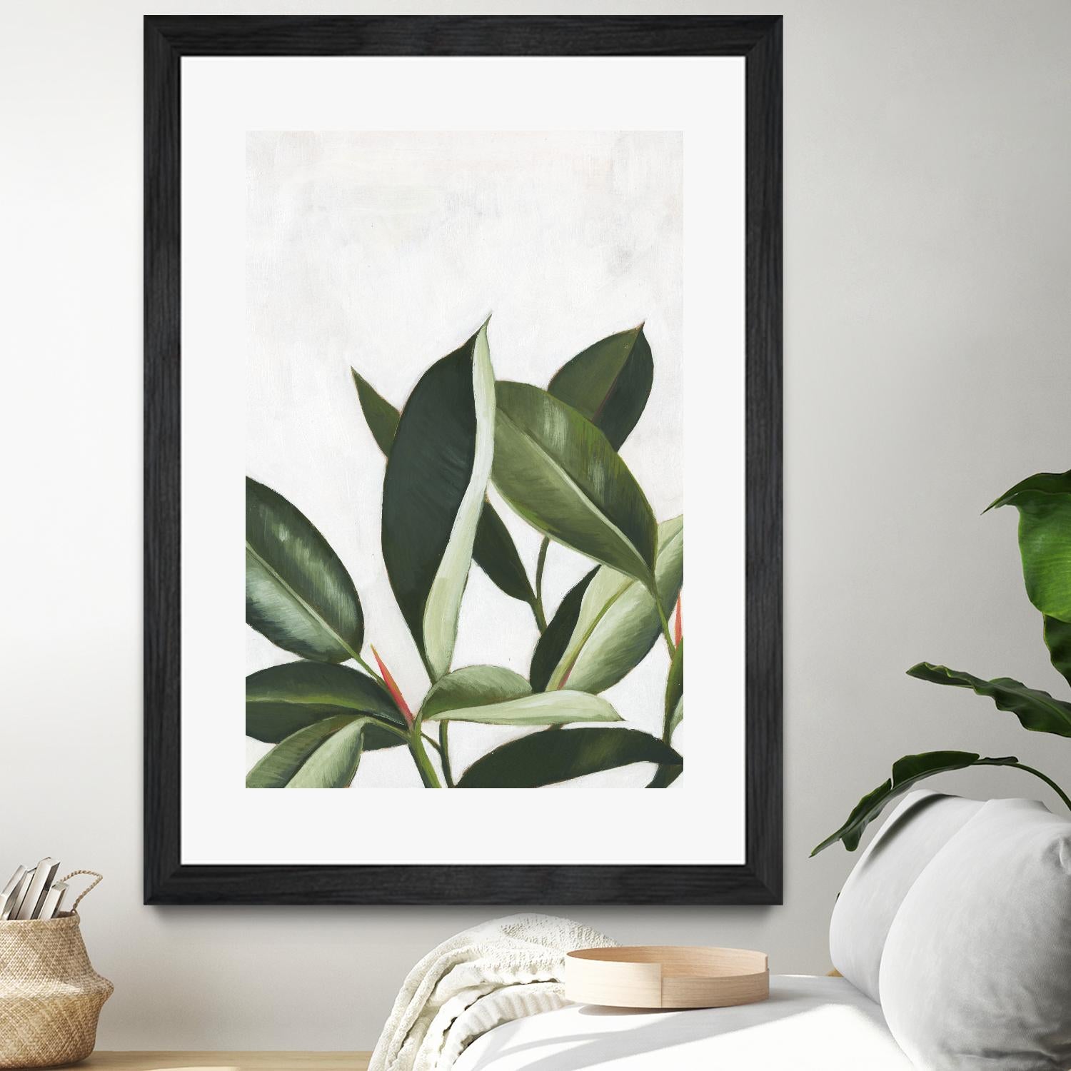 Pura Vida IV by Grace Popp on GIANT ART - green coastal & tropical abstract