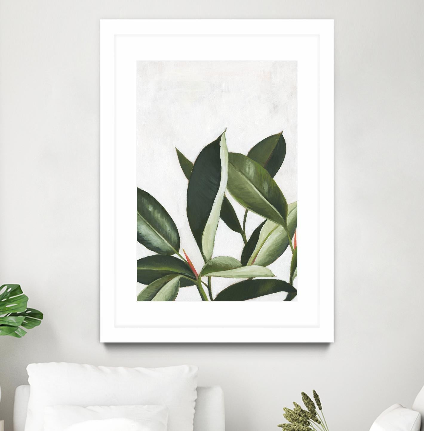 Pura Vida IV by Grace Popp on GIANT ART - green coastal & tropical abstract