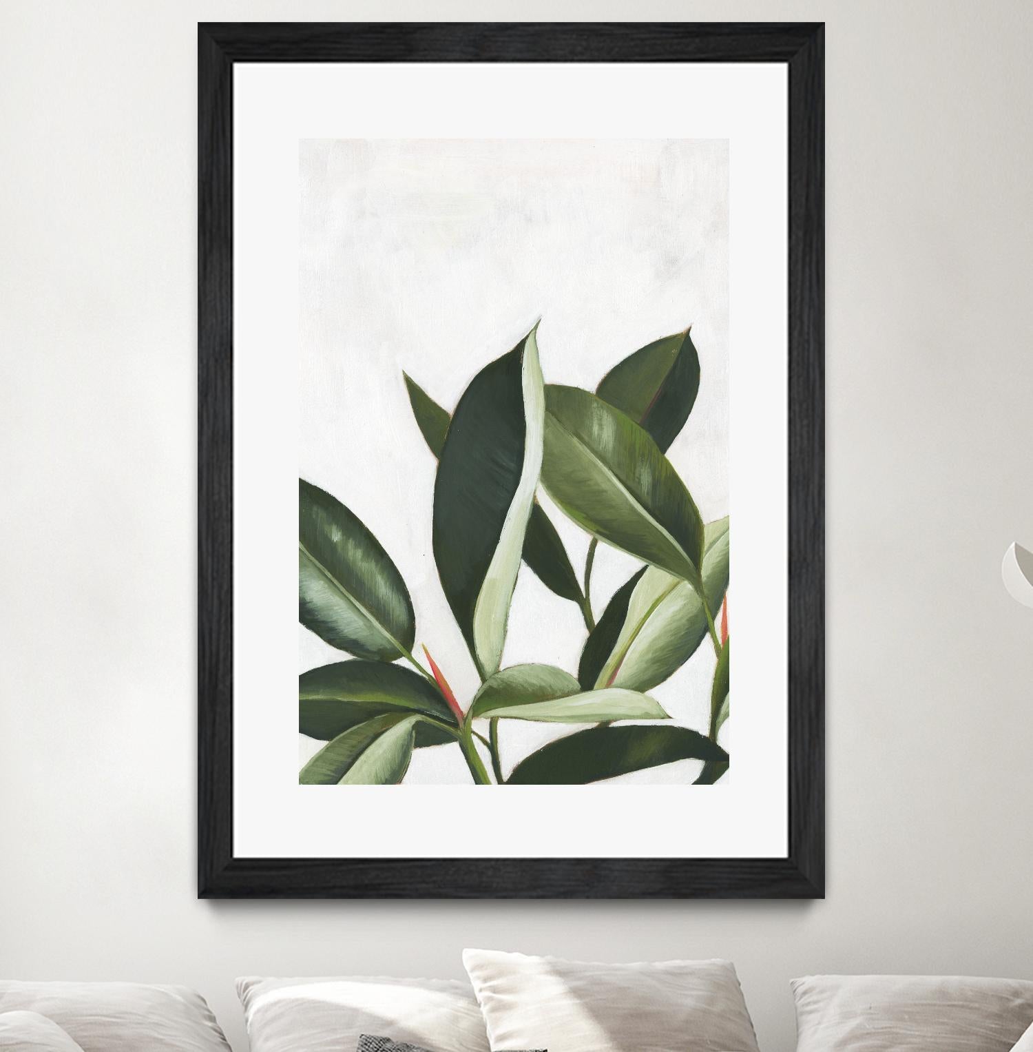 Pura Vida IV by Grace Popp on GIANT ART - green coastal & tropical abstract