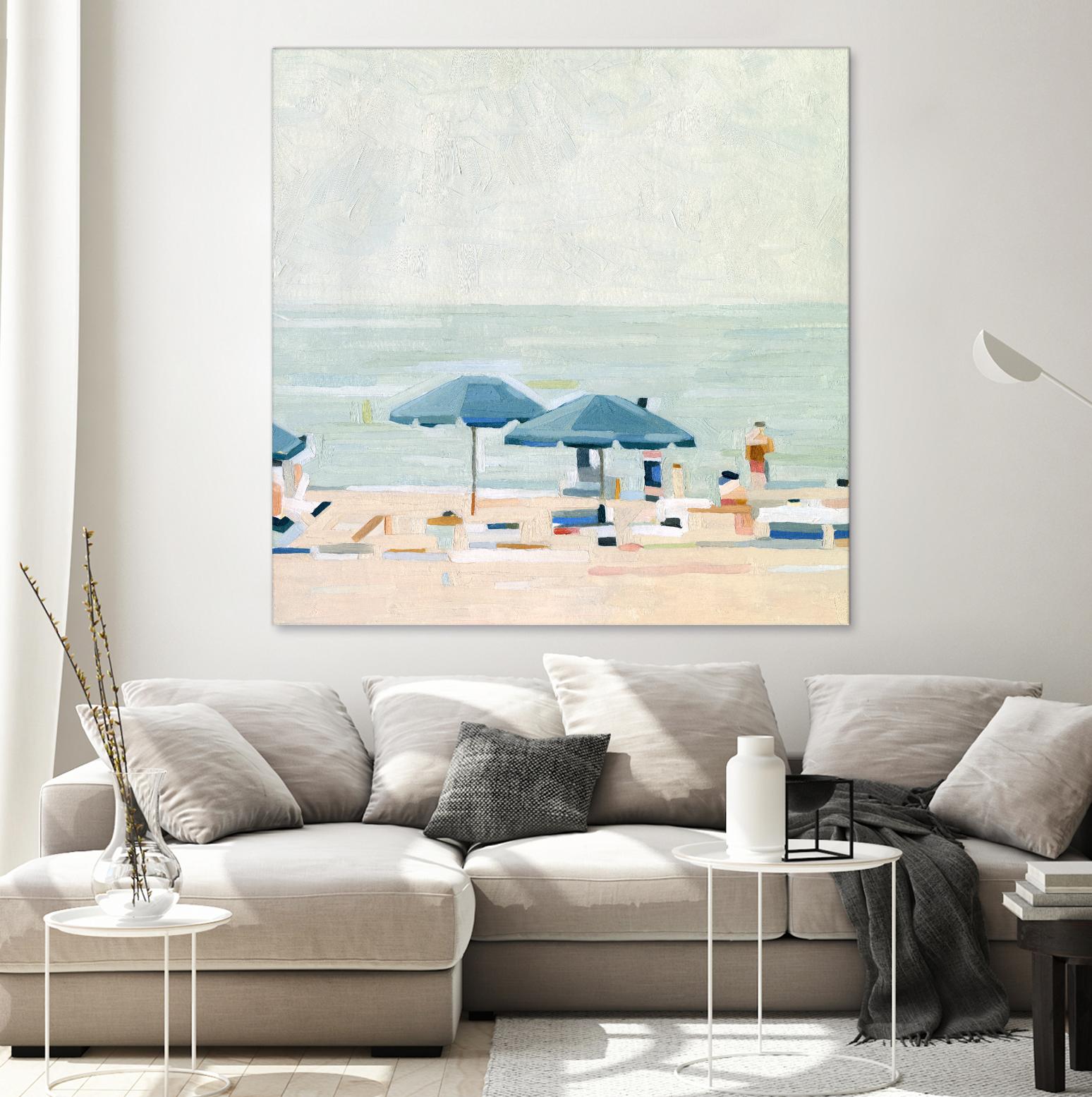 If It's the Beaches I by Emma Scarvey on GIANT ART - red coastal & tropical sand