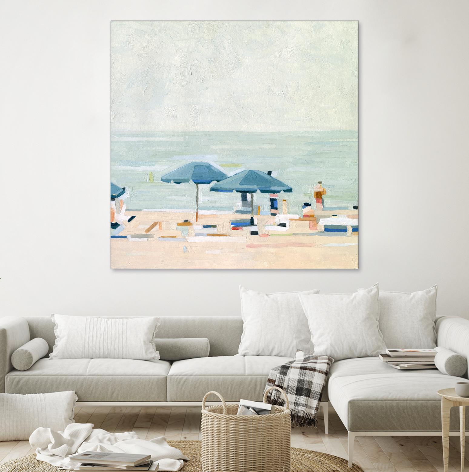 If It's the Beaches I by Emma Scarvey on GIANT ART - red coastal & tropical sand