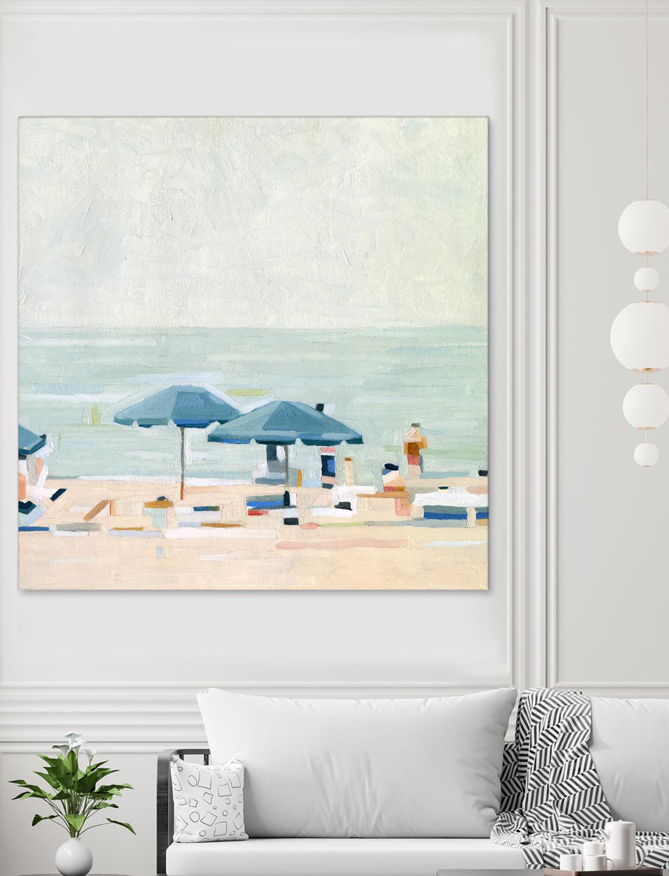 If It's the Beaches I by Emma Scarvey on GIANT ART - red coastal & tropical sand