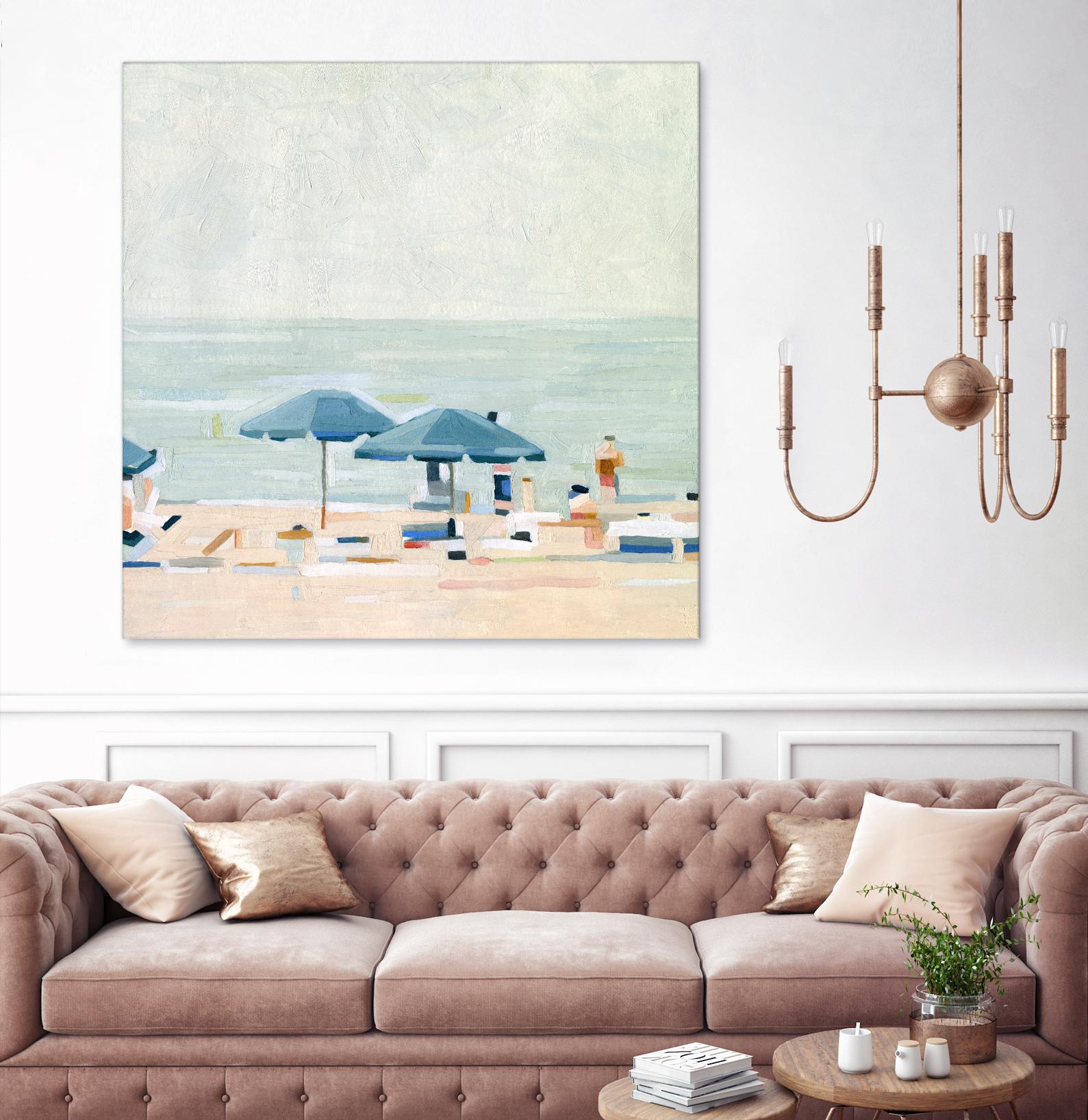 If It's the Beaches I by Emma Scarvey on GIANT ART - red coastal & tropical sand