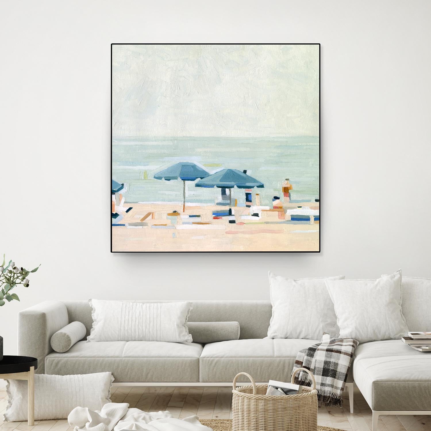 If It's the Beaches I by Emma Scarvey on GIANT ART - red coastal & tropical sand