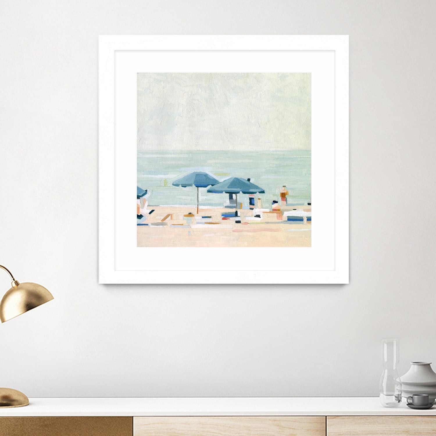 If It's the Beaches I by Emma Scarvey on GIANT ART - red coastal & tropical sand