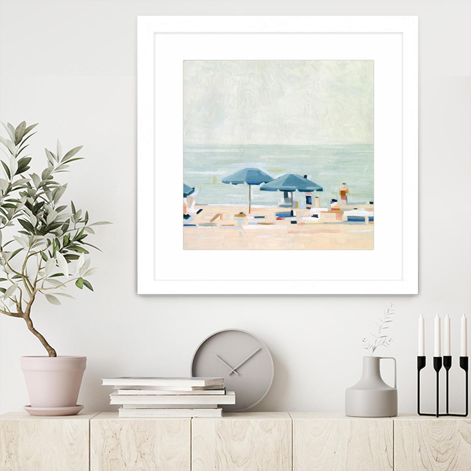 If It's the Beaches I by Emma Scarvey on GIANT ART - red coastal & tropical sand