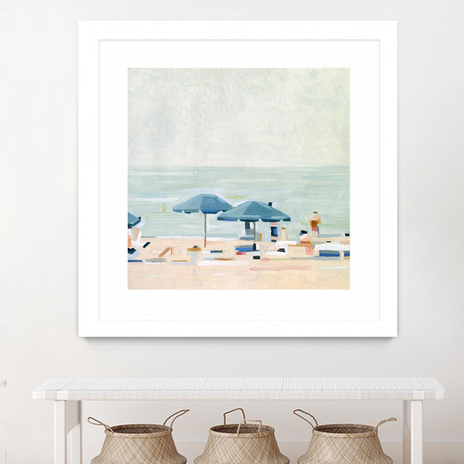 If It's the Beaches I by Emma Scarvey on GIANT ART - red coastal & tropical sand