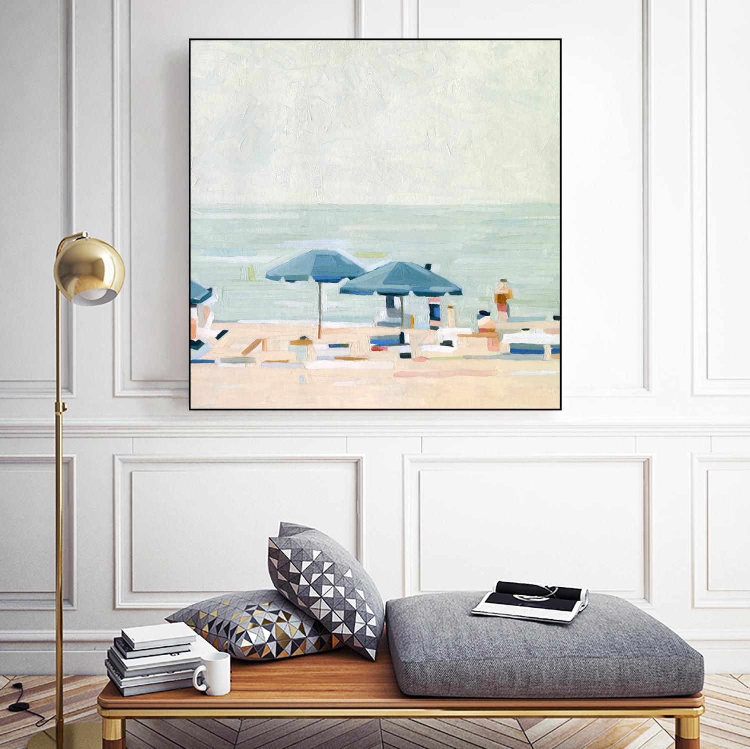 If It's the Beaches I by Emma Scarvey on GIANT ART - red coastal & tropical sand