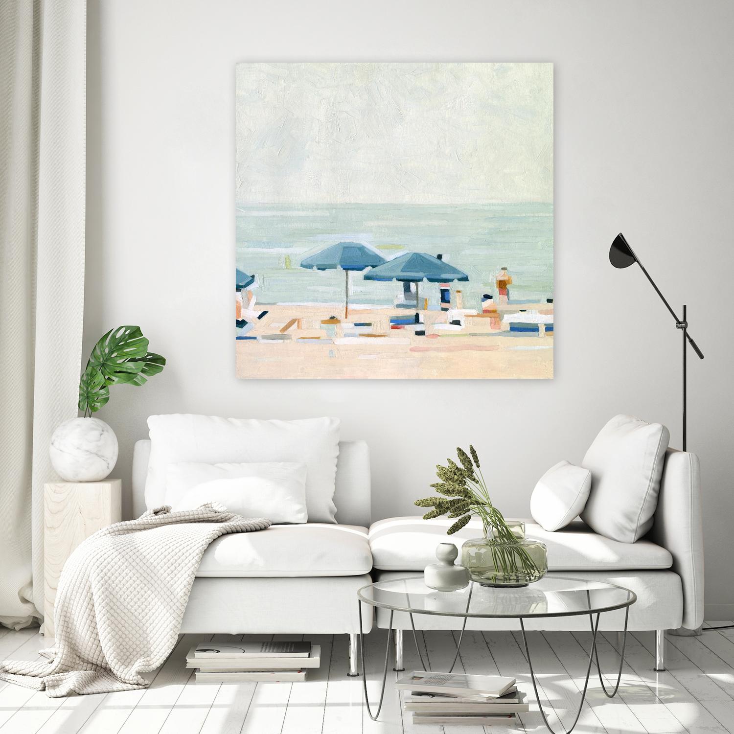 If It's the Beaches I by Emma Scarvey on GIANT ART - red coastal & tropical sand