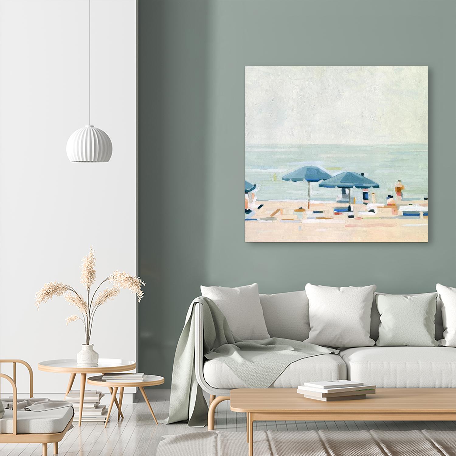 If It's the Beaches I by Emma Scarvey on GIANT ART - red coastal & tropical sand