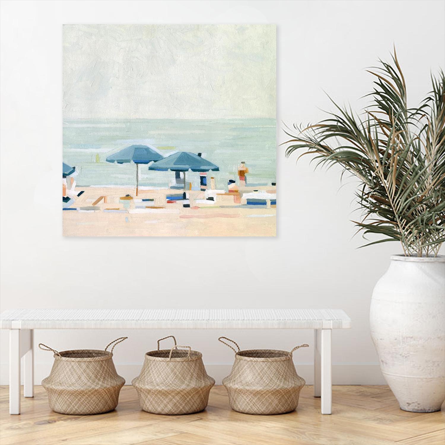 If It's the Beaches I by Emma Scarvey on GIANT ART - red coastal & tropical sand