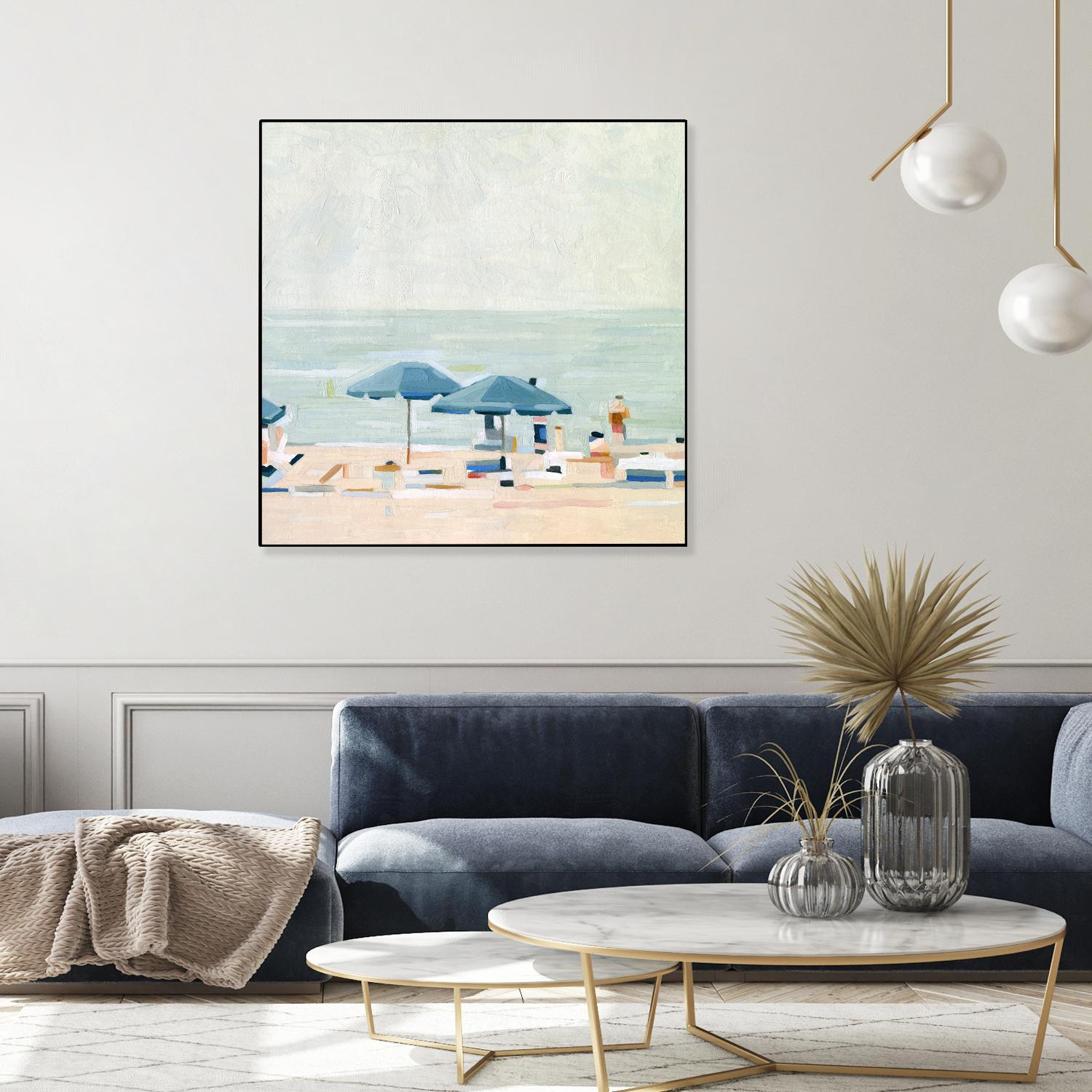 If It's the Beaches I by Emma Scarvey on GIANT ART - red coastal & tropical sand