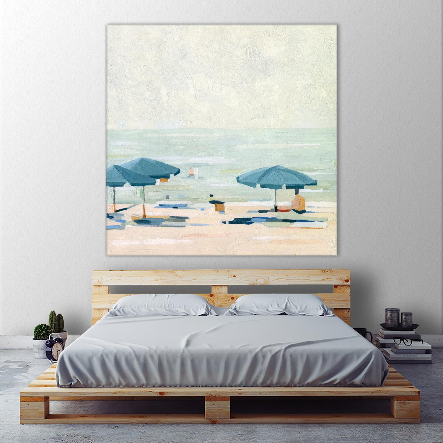 If It's the Beaches II by Emma Scarvey on GIANT ART - beige coastal & tropical beach