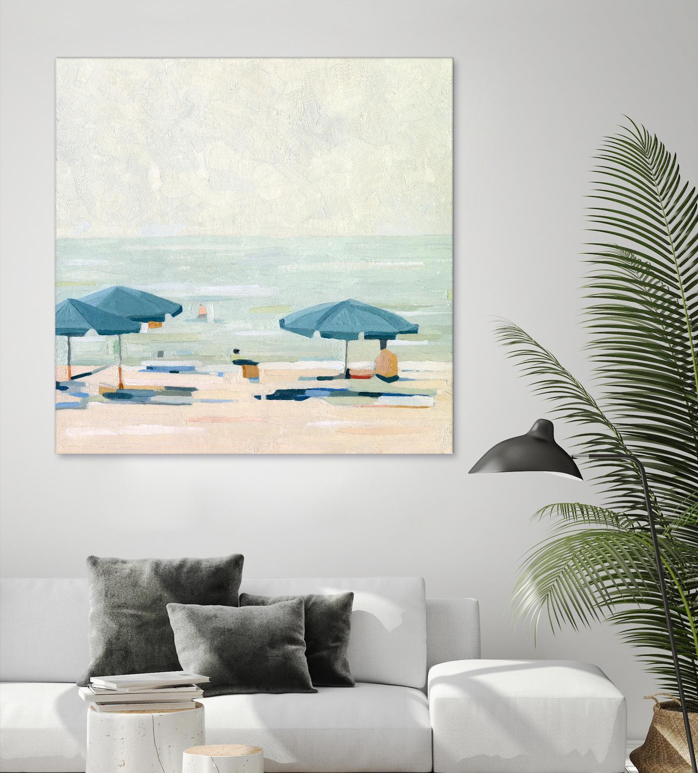 If It's the Beaches II by Emma Scarvey on GIANT ART - beige coastal & tropical beach