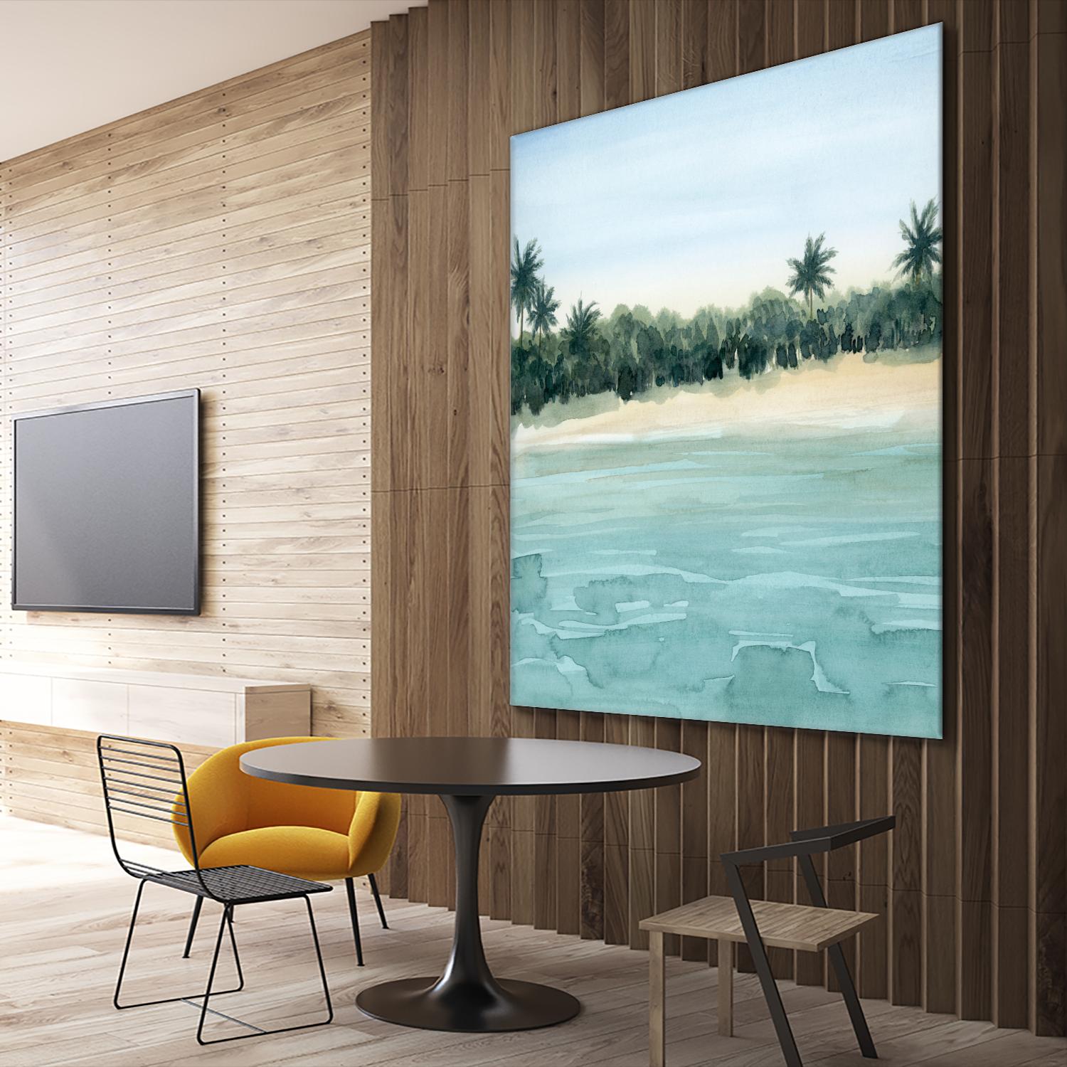 Paradis I by Grace Popp on GIANT ART - green landscapes & seascapes summer