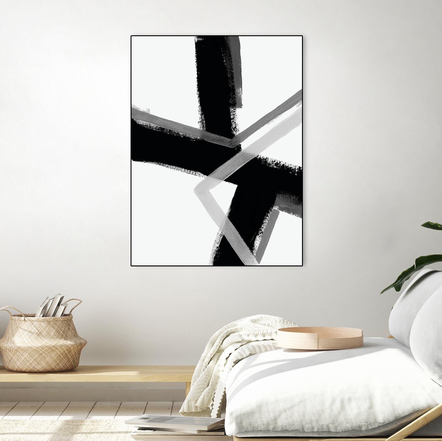 Angular Pulse IV by June Vess on GIANT ART - white abstract abstract