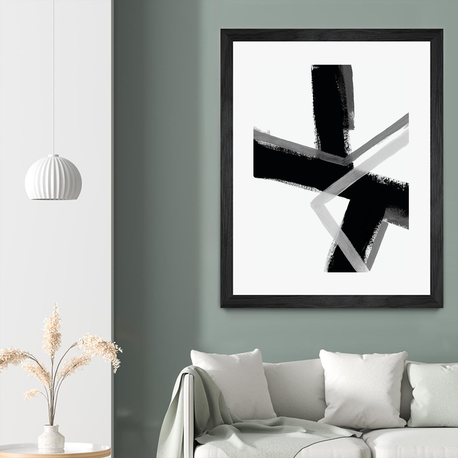 Angular Pulse IV by June Vess on GIANT ART - white abstract abstract