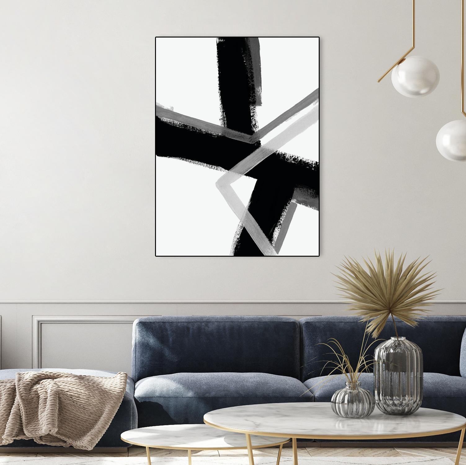 Angular Pulse IV by June Vess on GIANT ART - white abstract abstract