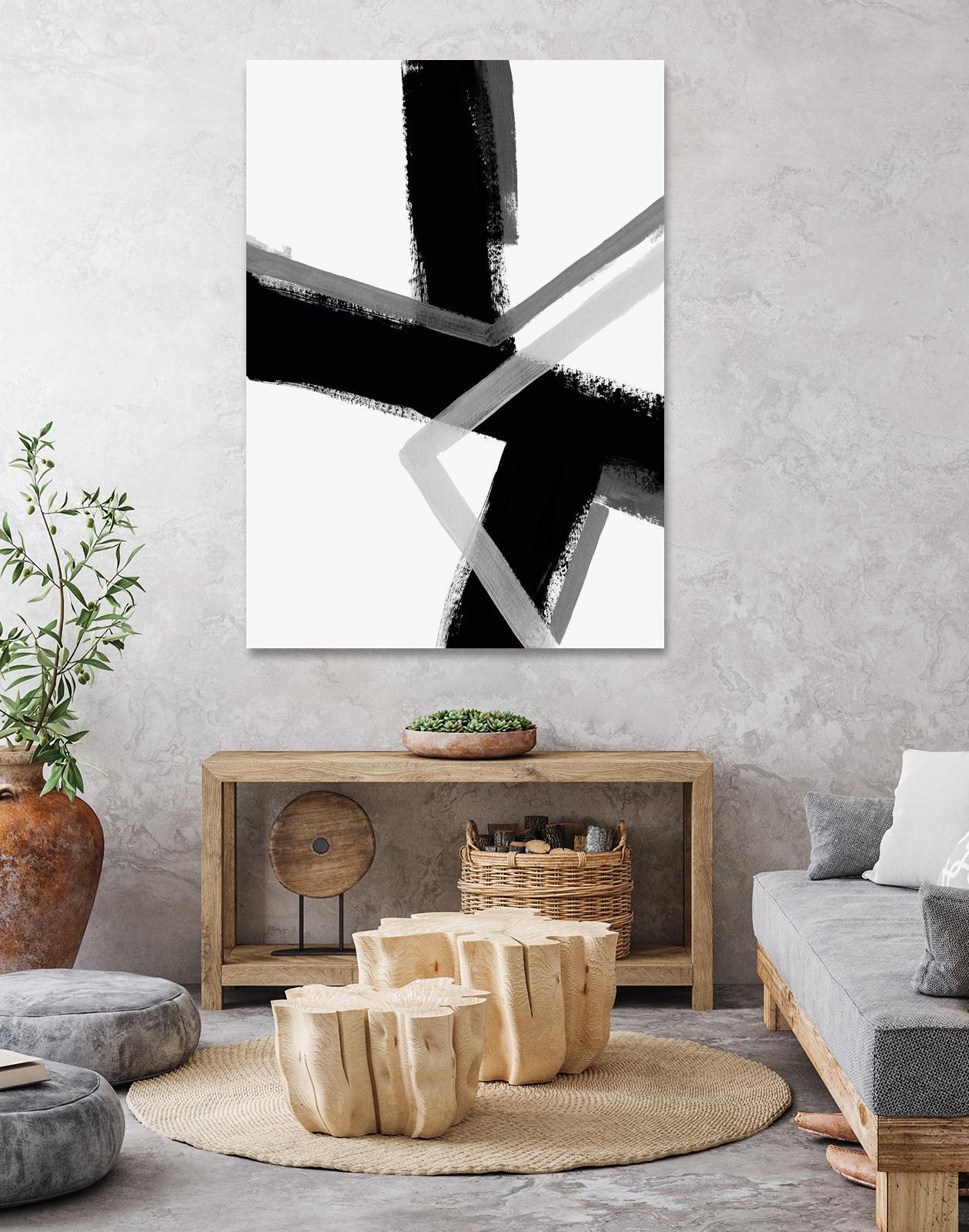 Angular Pulse IV by June Vess on GIANT ART - white abstract abstract