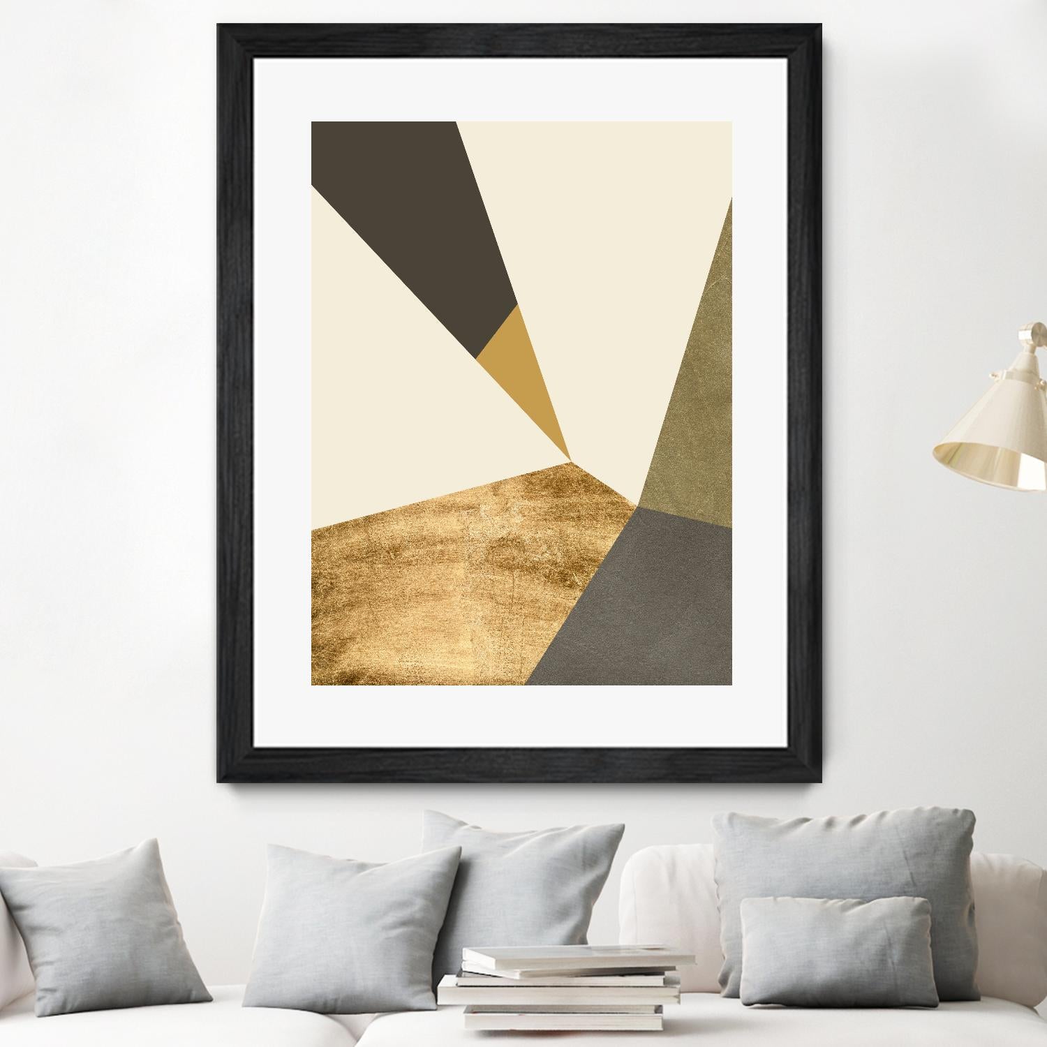Clovis I by Jacob Green on GIANT ART - gold abstract abstract