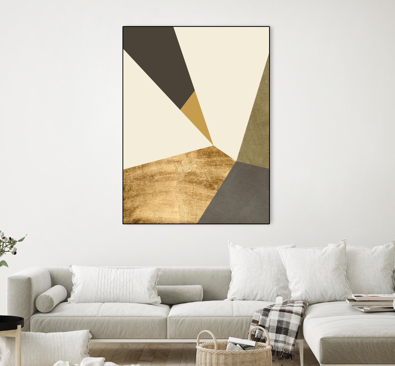 Clovis I by Jacob Green on GIANT ART - gold abstract abstract