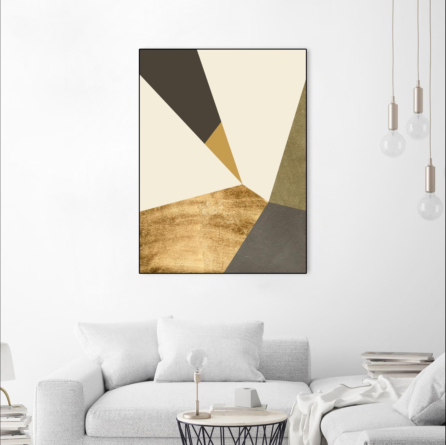 Clovis I by Jacob Green on GIANT ART - gold abstract abstract