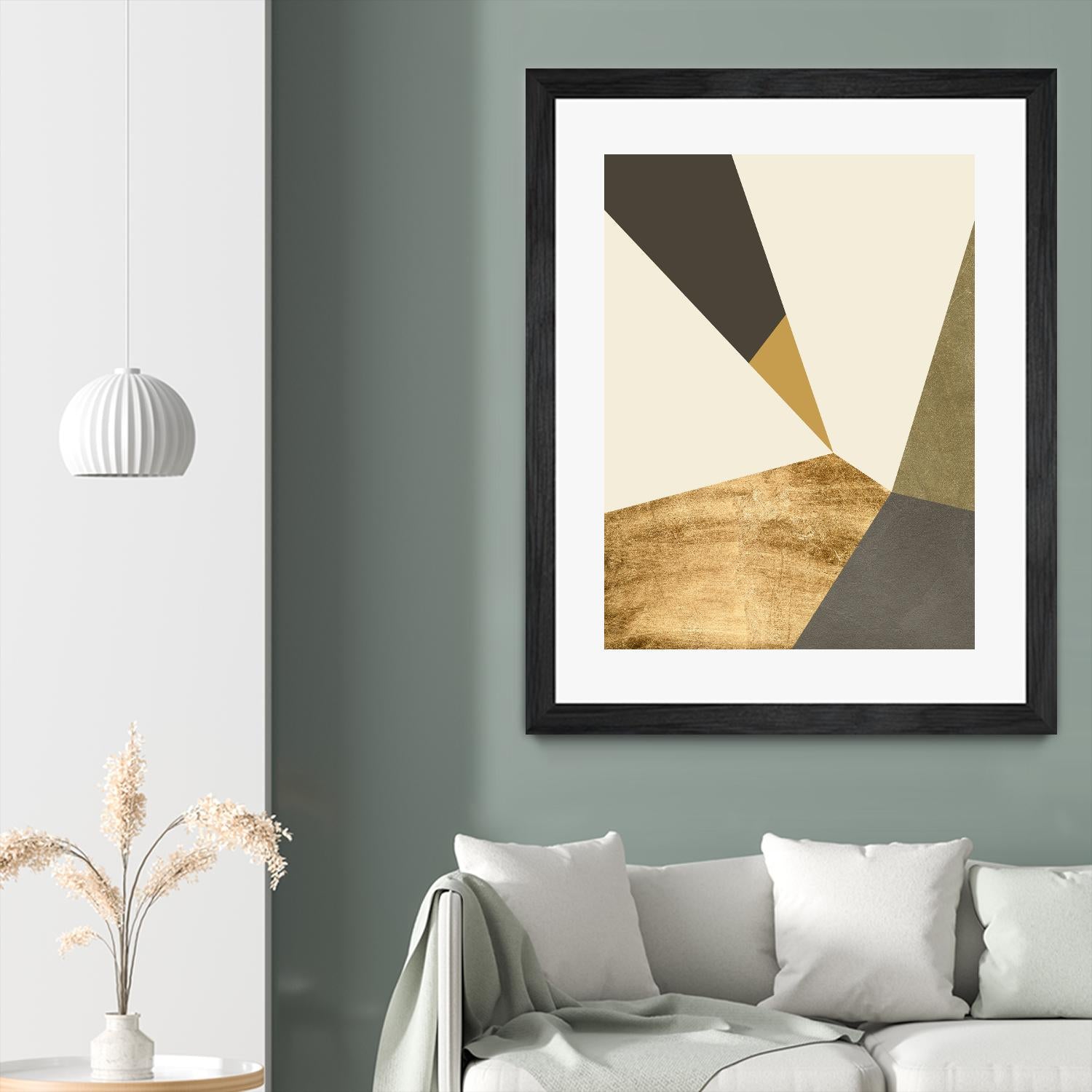 Clovis I by Jacob Green on GIANT ART - gold abstract abstract