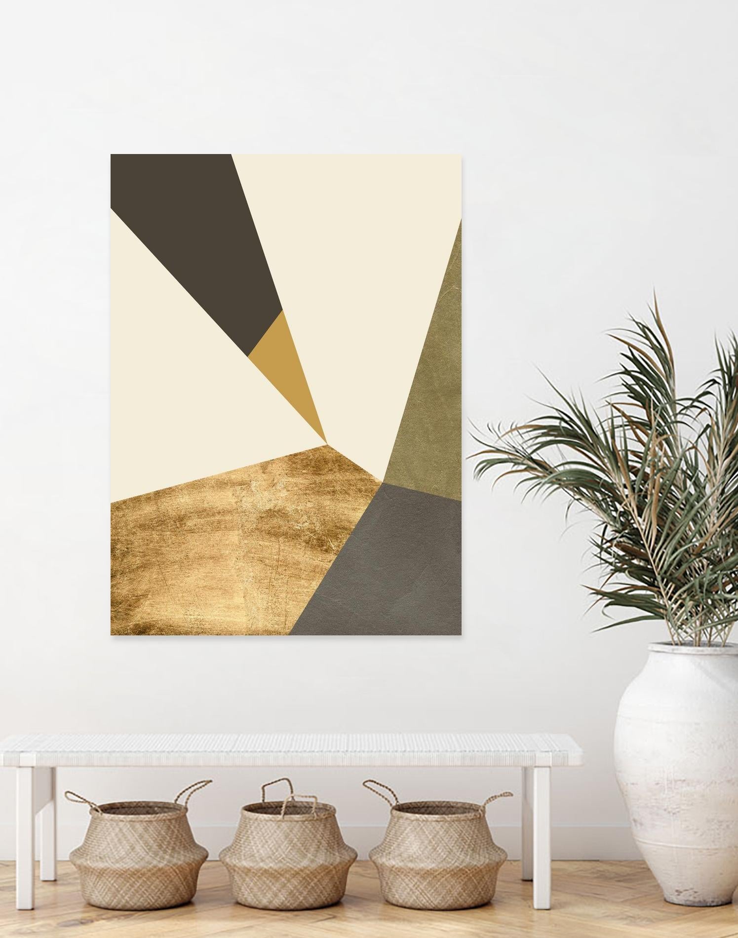 Clovis I by Jacob Green on GIANT ART - gold abstract abstract