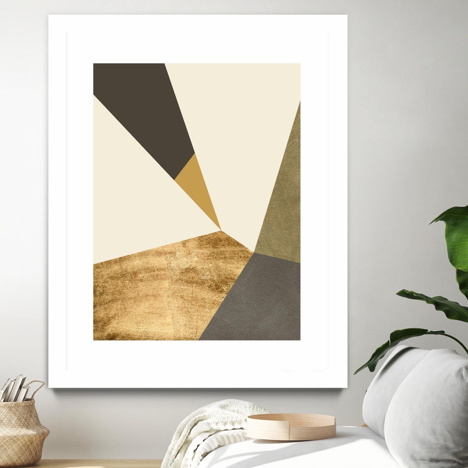 Clovis I by Jacob Green on GIANT ART - gold abstract abstract