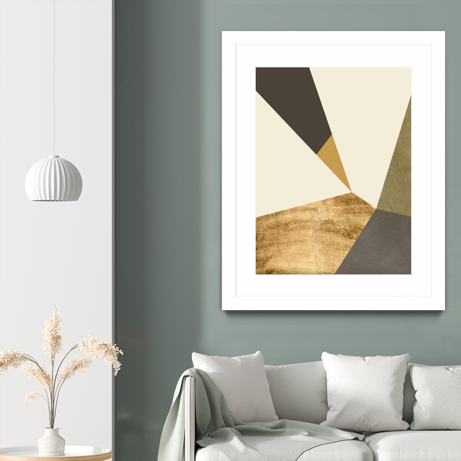 Clovis I by Jacob Green on GIANT ART - gold abstract abstract