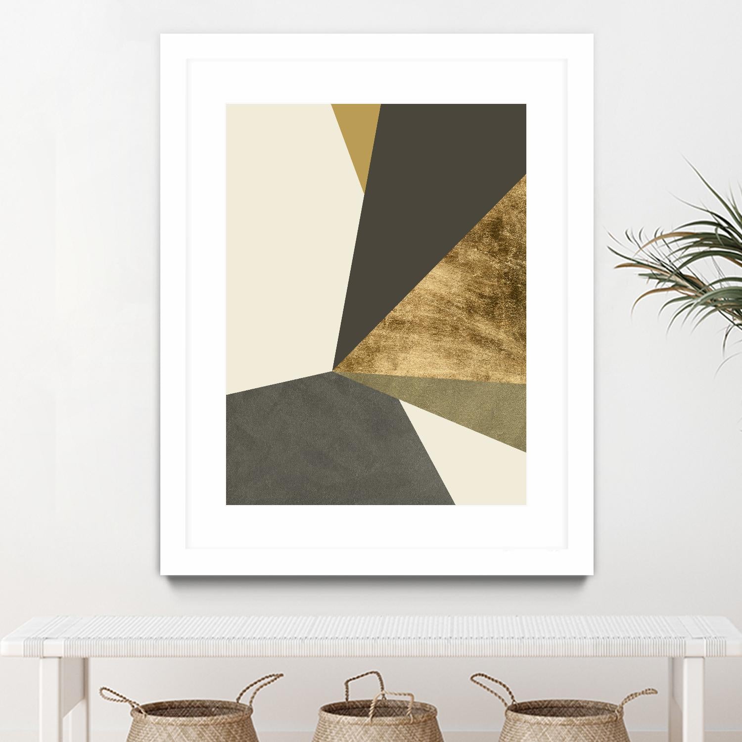 Clovis II by Jacob Green on GIANT ART - gold abstract abstract