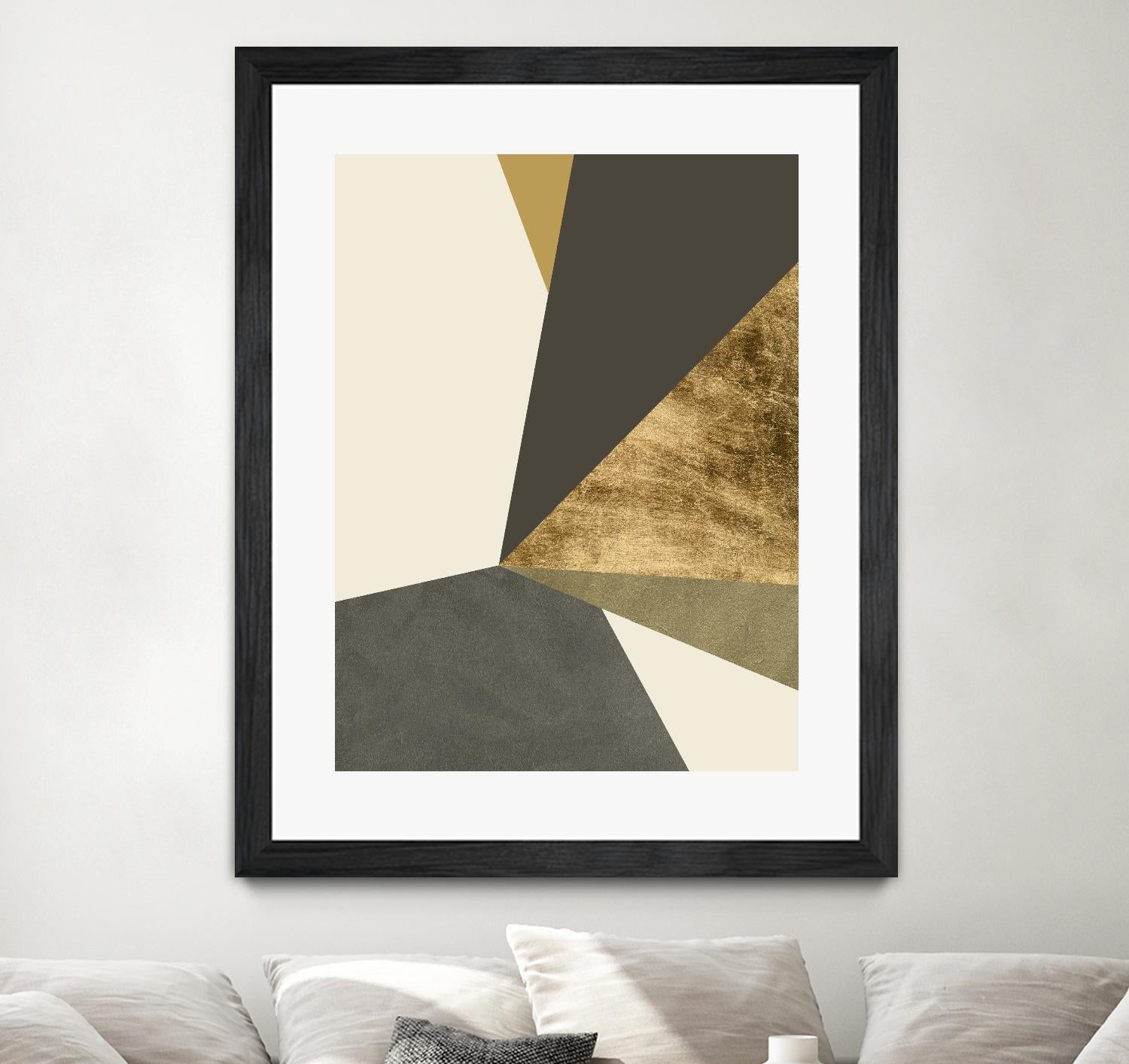 Clovis II by Jacob Green on GIANT ART - gold abstract abstract
