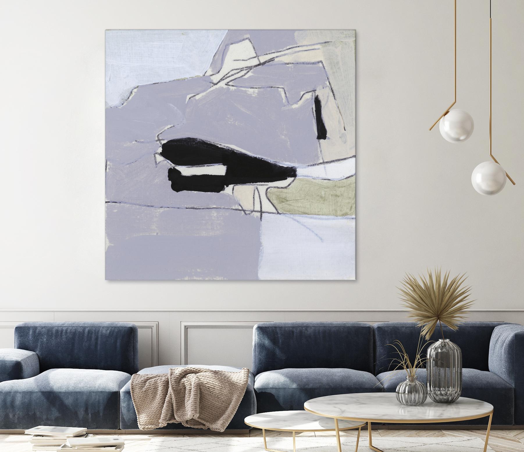 Grey Landscape I by Bellissimo Art on GIANT ART - beige abstract abstract