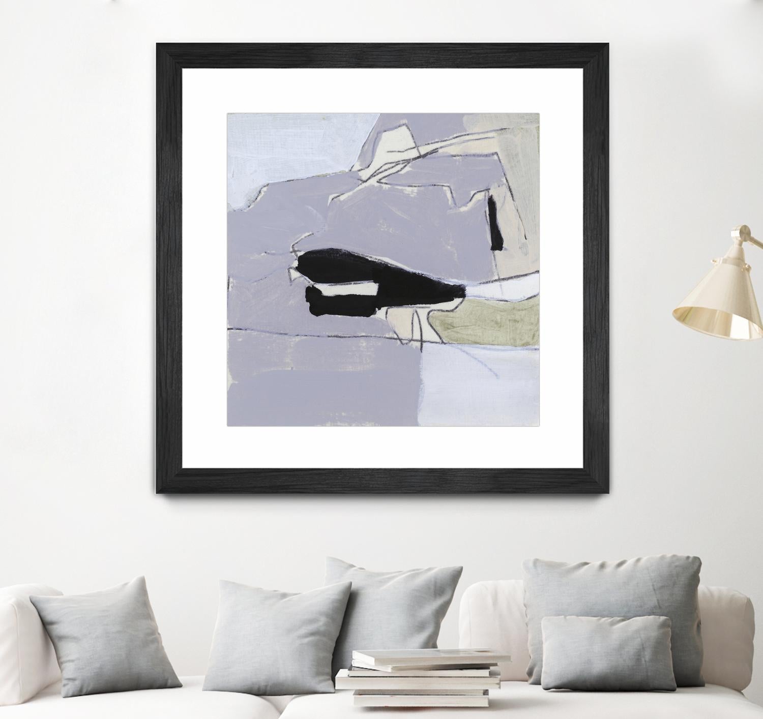 Grey Landscape I by Bellissimo Art on GIANT ART - beige abstract abstract