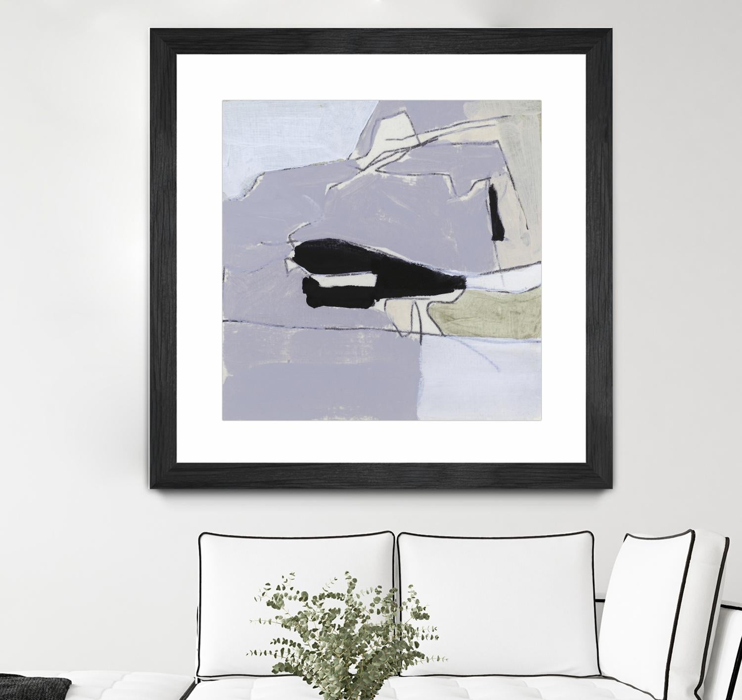 Grey Landscape I by Bellissimo Art on GIANT ART - beige abstract abstract