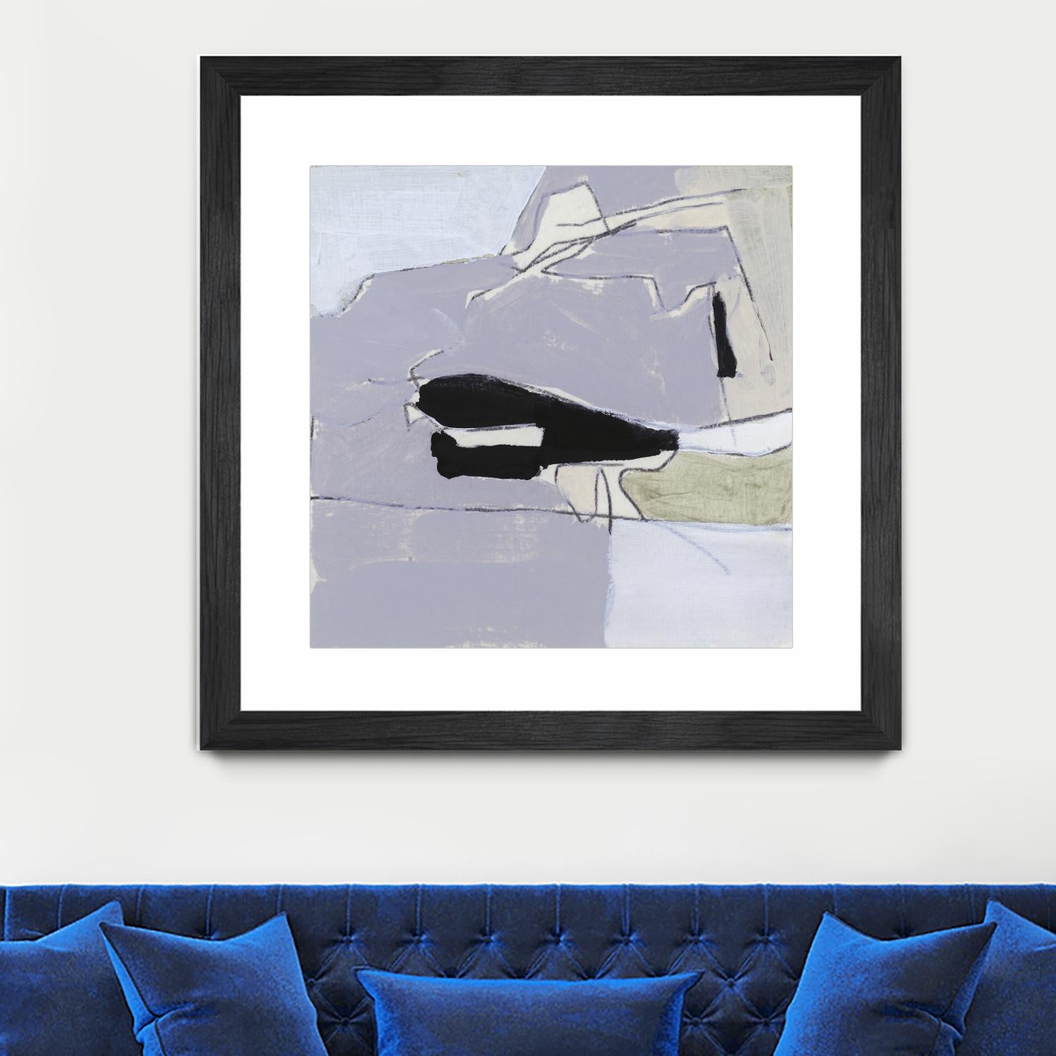 Grey Landscape I by Bellissimo Art on GIANT ART - beige abstract abstract