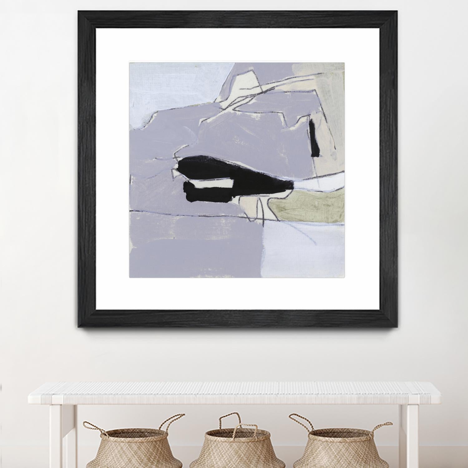 Grey Landscape I by Bellissimo Art on GIANT ART - beige abstract abstract