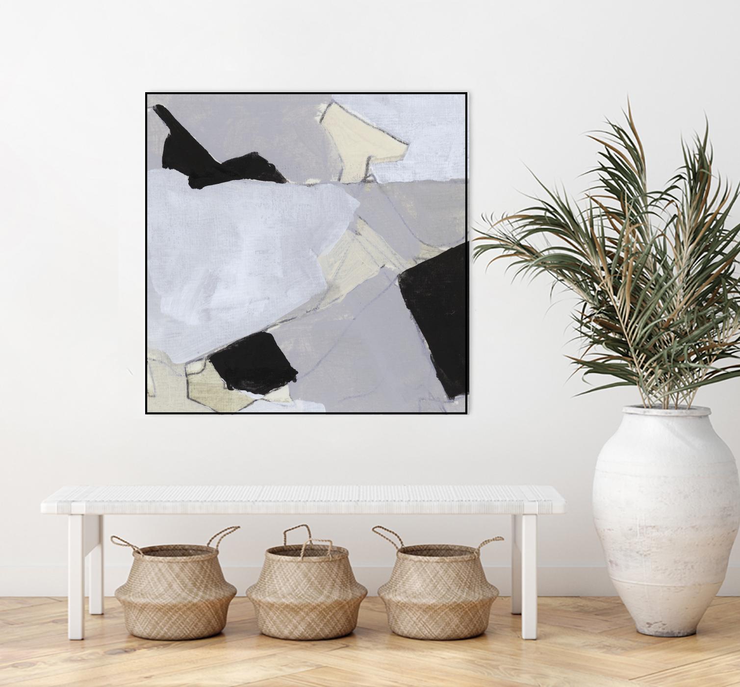 Grey Landscape V by Bellissimo Art on GIANT ART - white abstract abstract