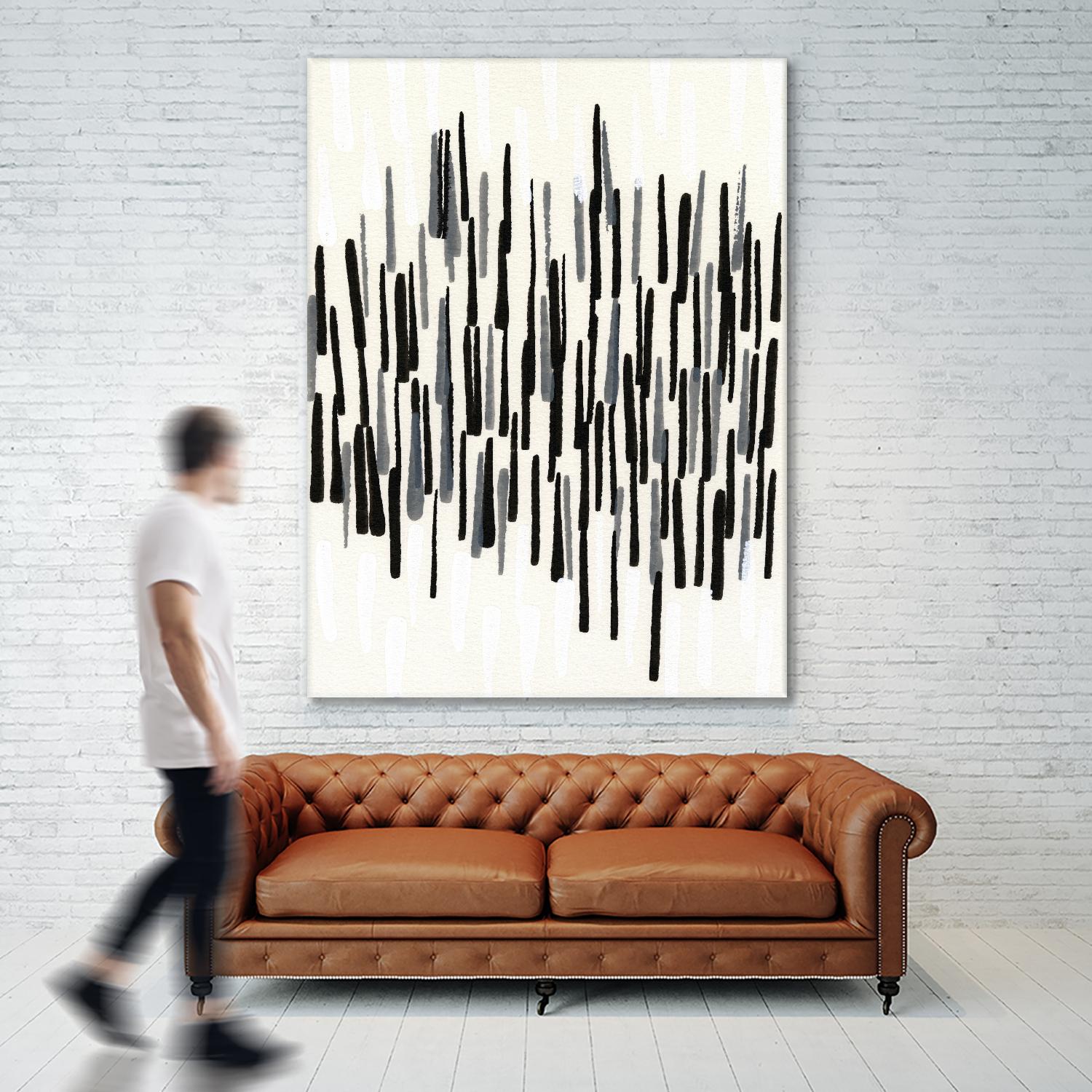 Tonal II by Jodi Fuchs on GIANT ART - beige abstract abstract