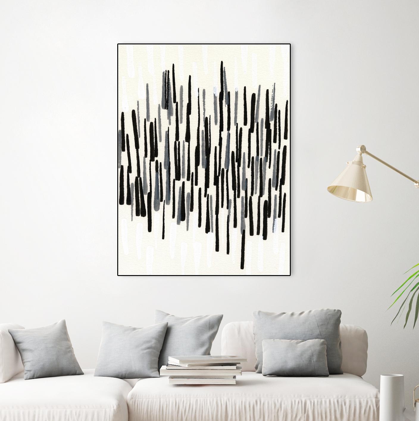 Tonal II by Jodi Fuchs on GIANT ART - beige abstract abstract