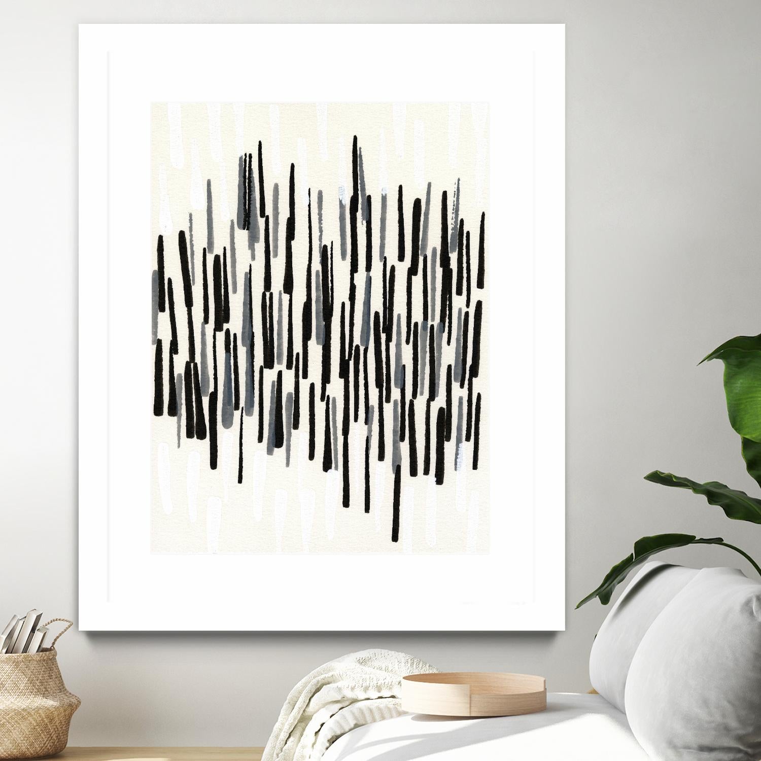 Tonal II by Jodi Fuchs on GIANT ART - beige abstract abstract