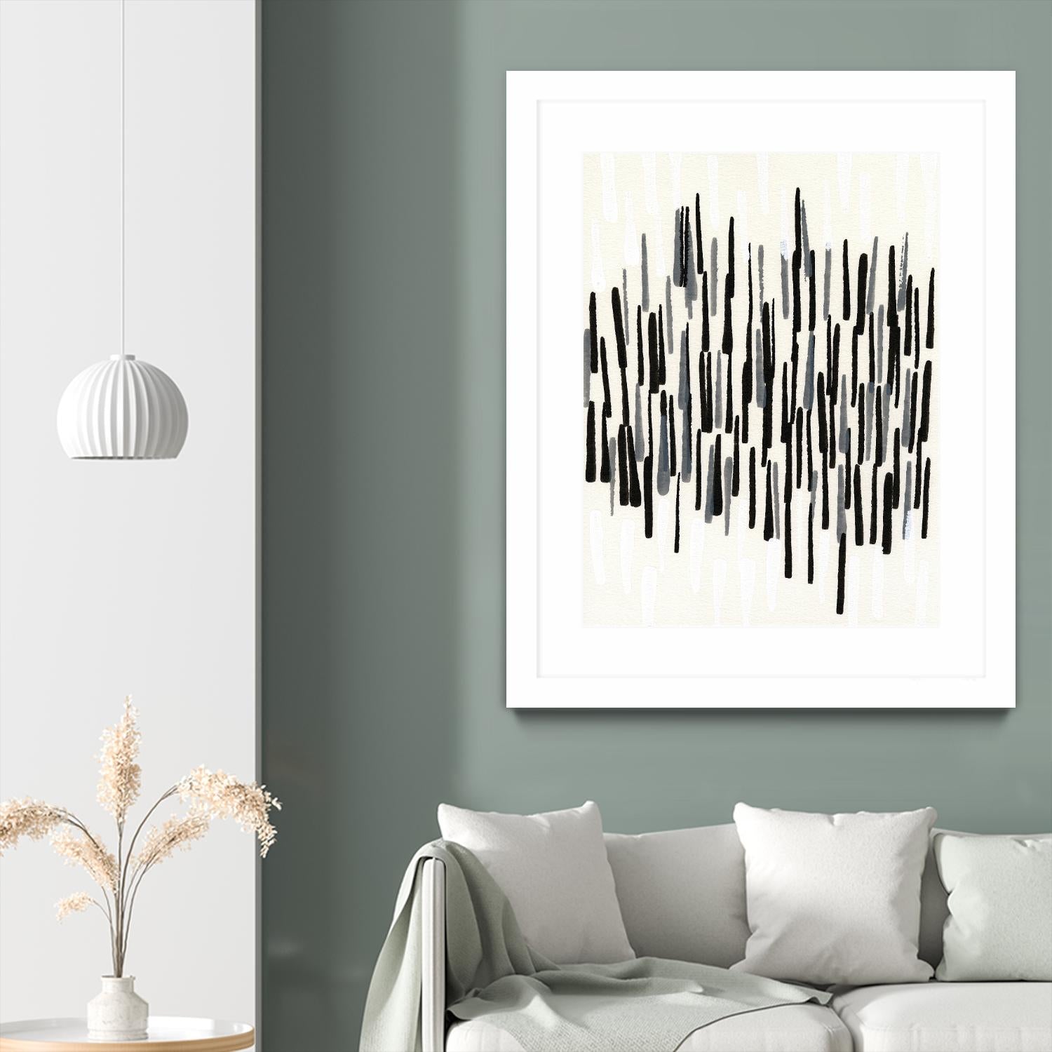 Tonal II by Jodi Fuchs on GIANT ART - beige abstract abstract