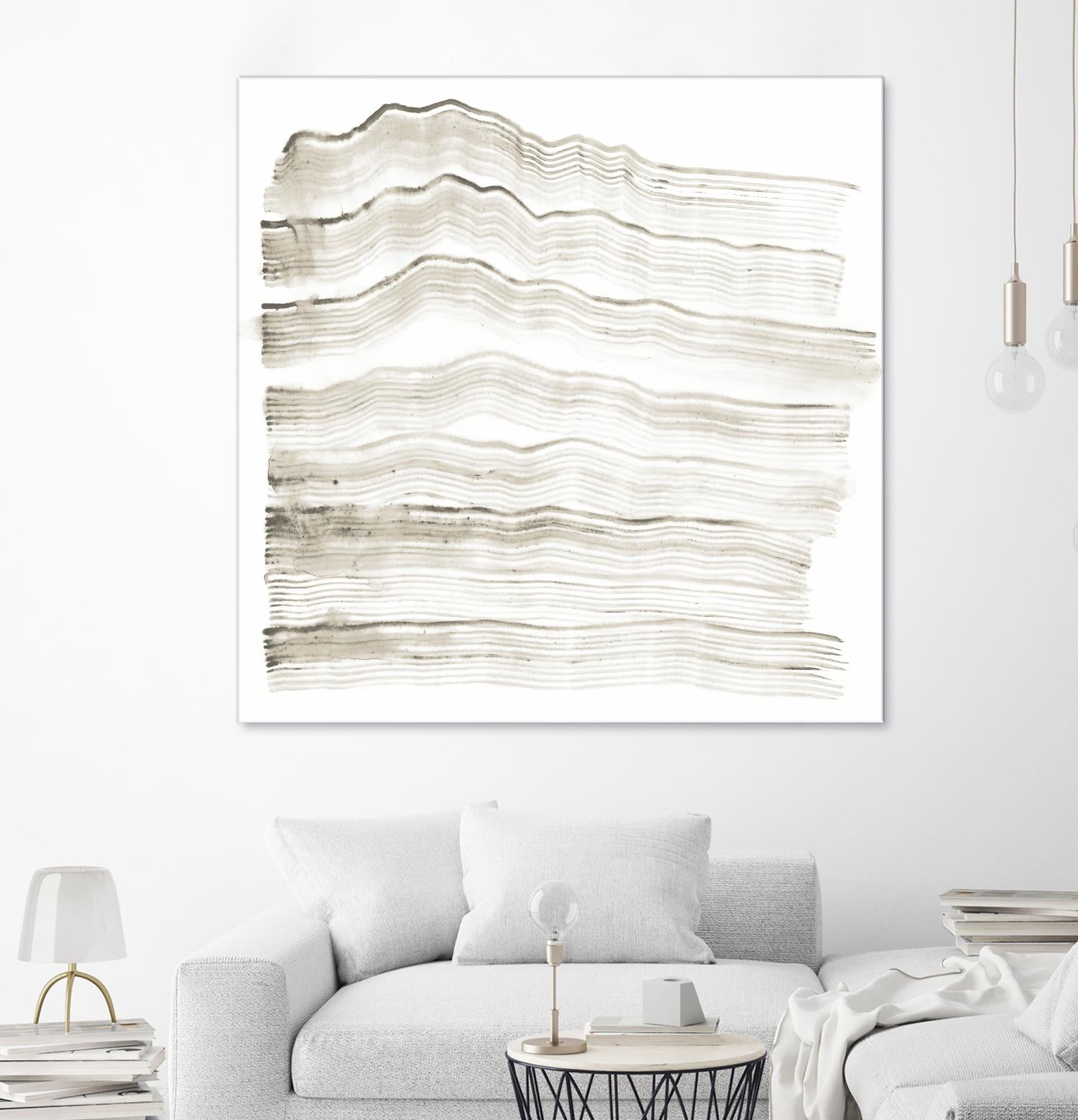 Accordion Shift IV by Vanna Lam on GIANT ART - white abstract abstract