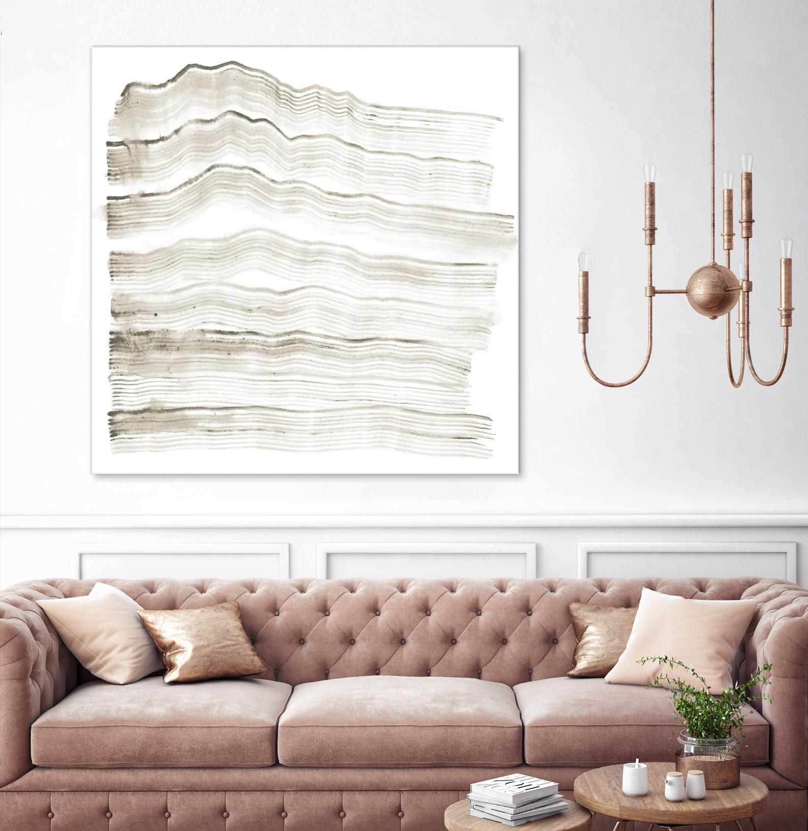 Accordion Shift IV by Vanna Lam on GIANT ART - white abstract abstract