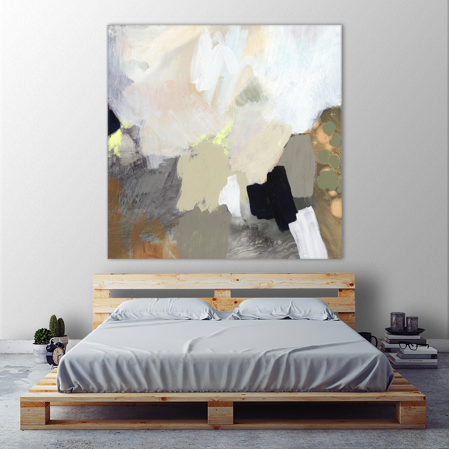 Alpenpass II by Victoria Barnes on GIANT ART - beige abstract abstract